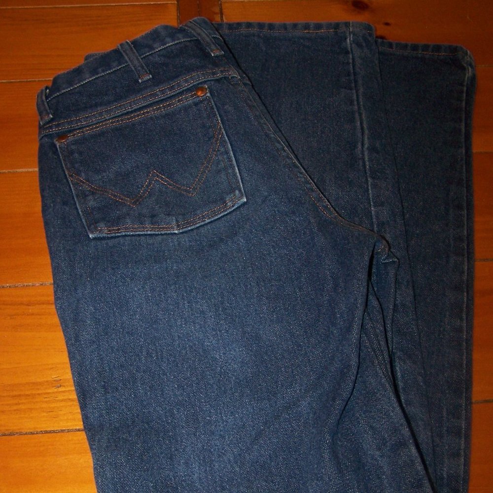 WRANGLER 936DEN 29 x 38" LONG BLUE JEANS S3445